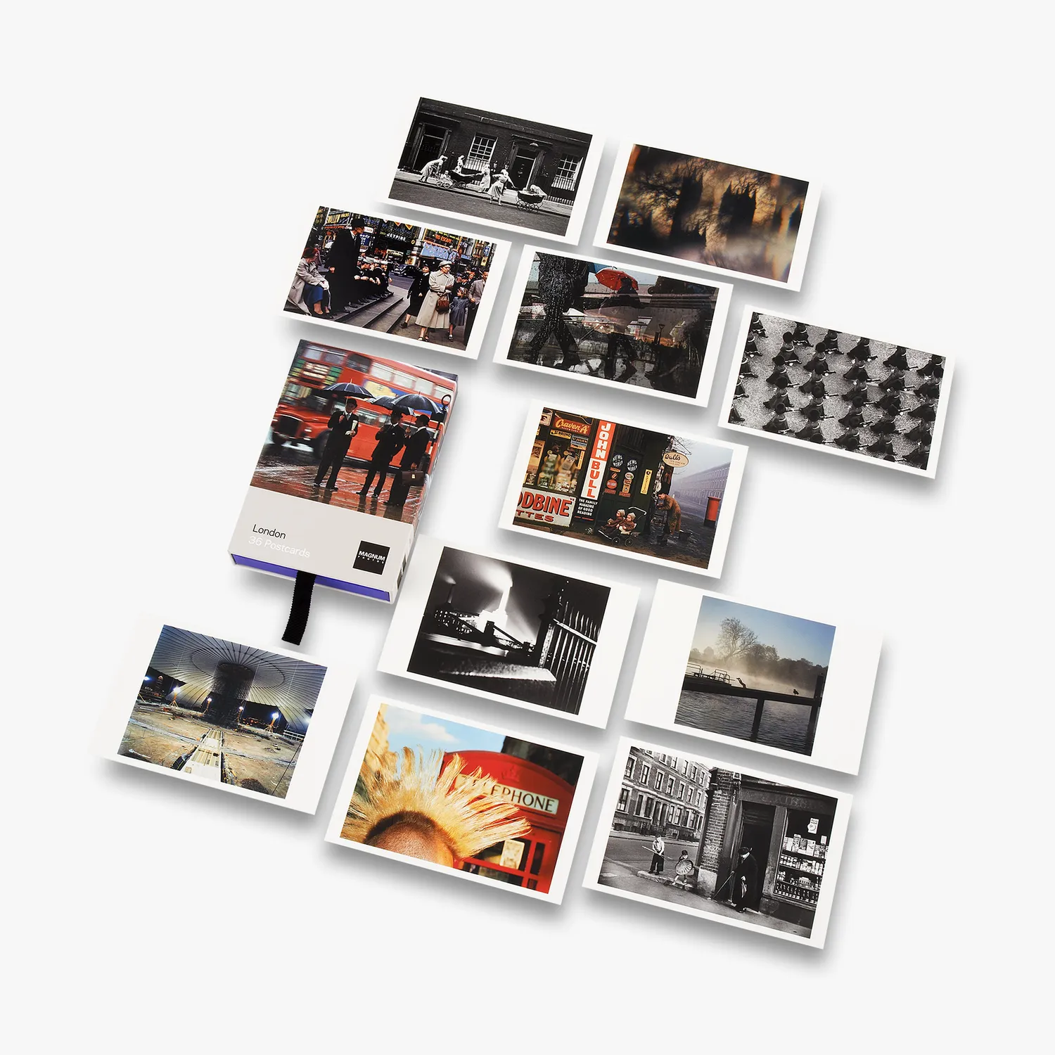 Thames & Hudson Magnum Photos: London postkort 36 stk