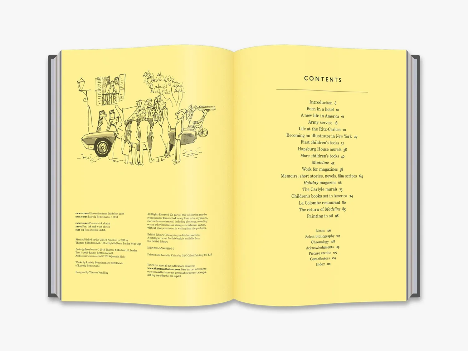 Thames & Hudson The Illustrators Ludwig Bemelmans fagbog illustreret