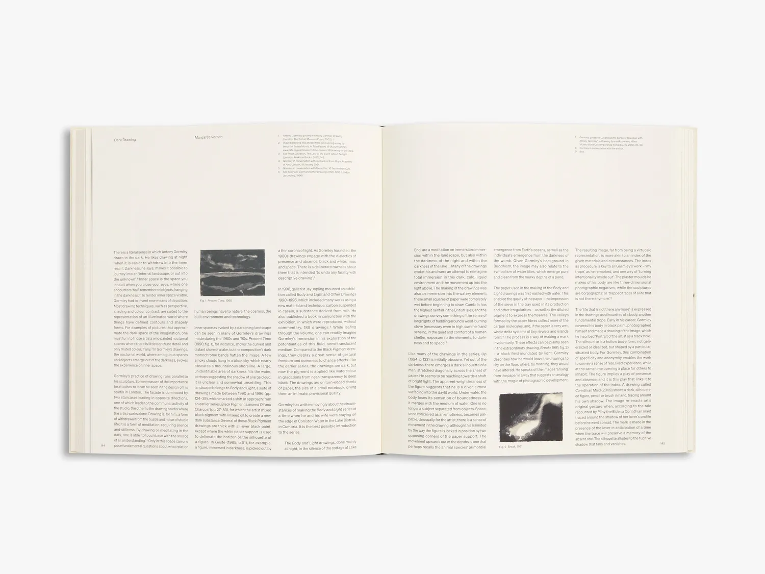 Thames & Hudson Drawing Antony Gormley signeret bog