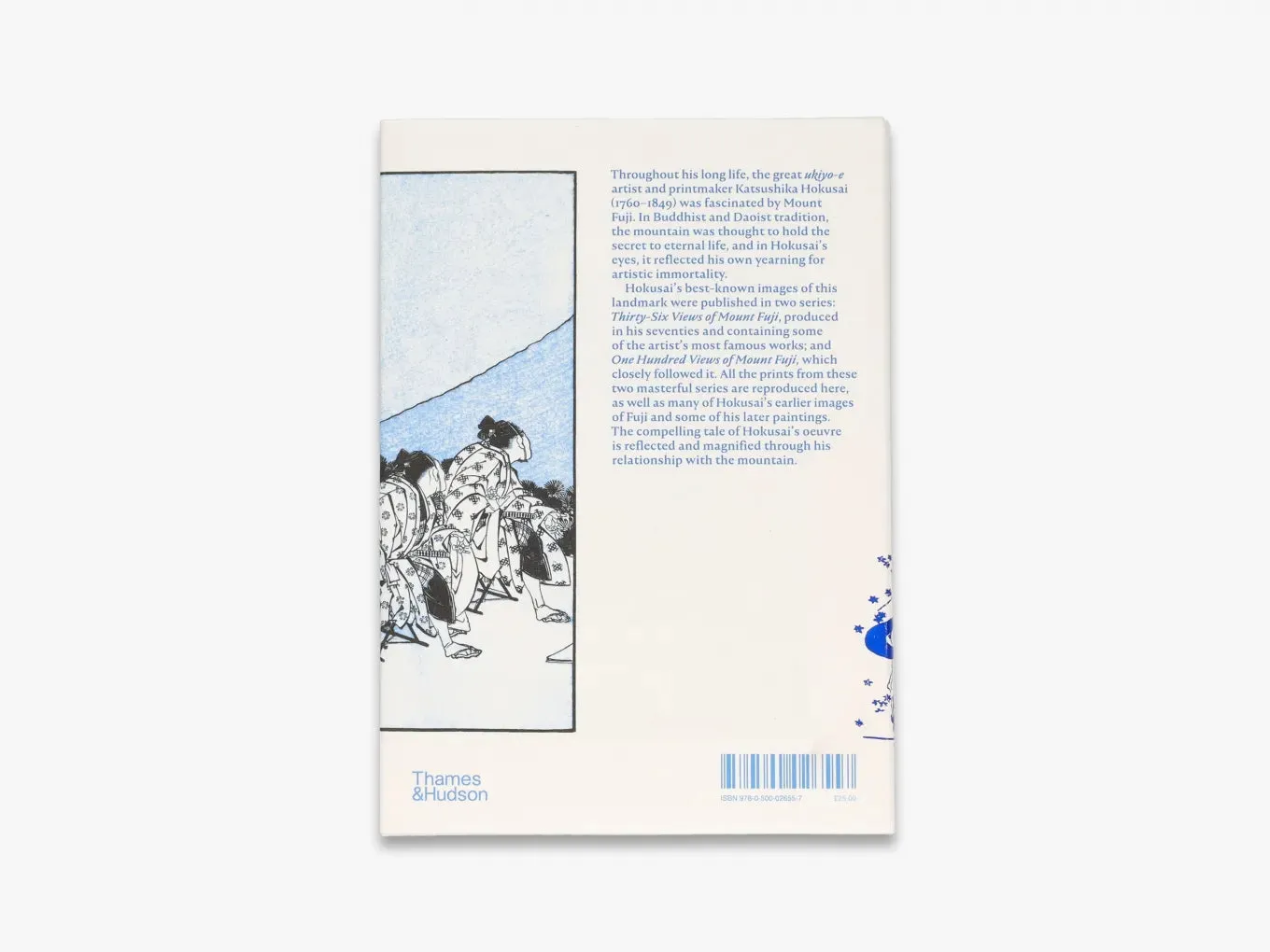 Thames & Hudson Hokusai's Fuji bog træsnit Mount Fuji