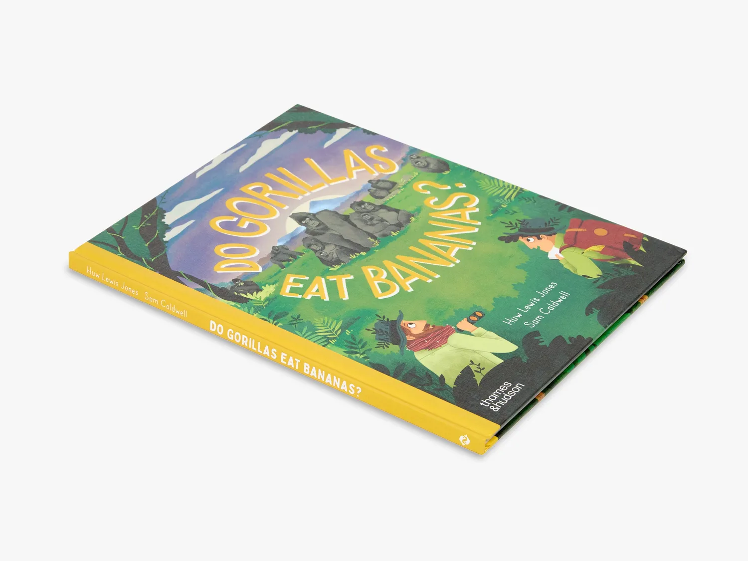 Go Wild Do Gorillas Eat Bananas børnebog aber