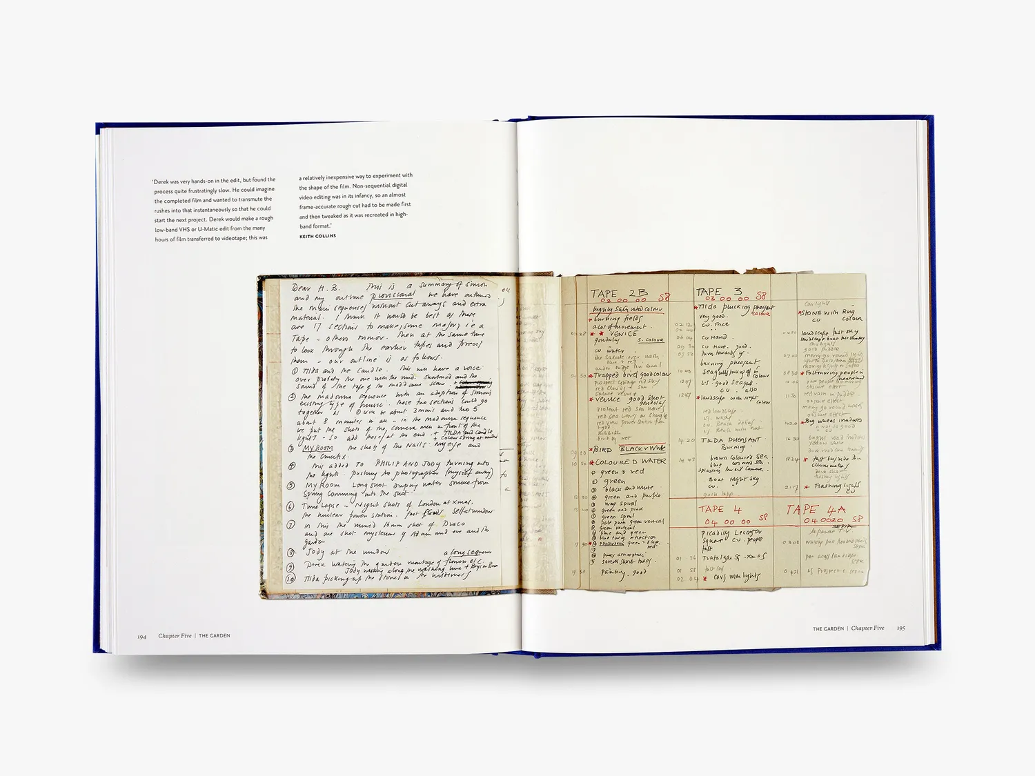 Thames & Hudson Derek Jarman's Sketchbooks Deluxe samlerbog