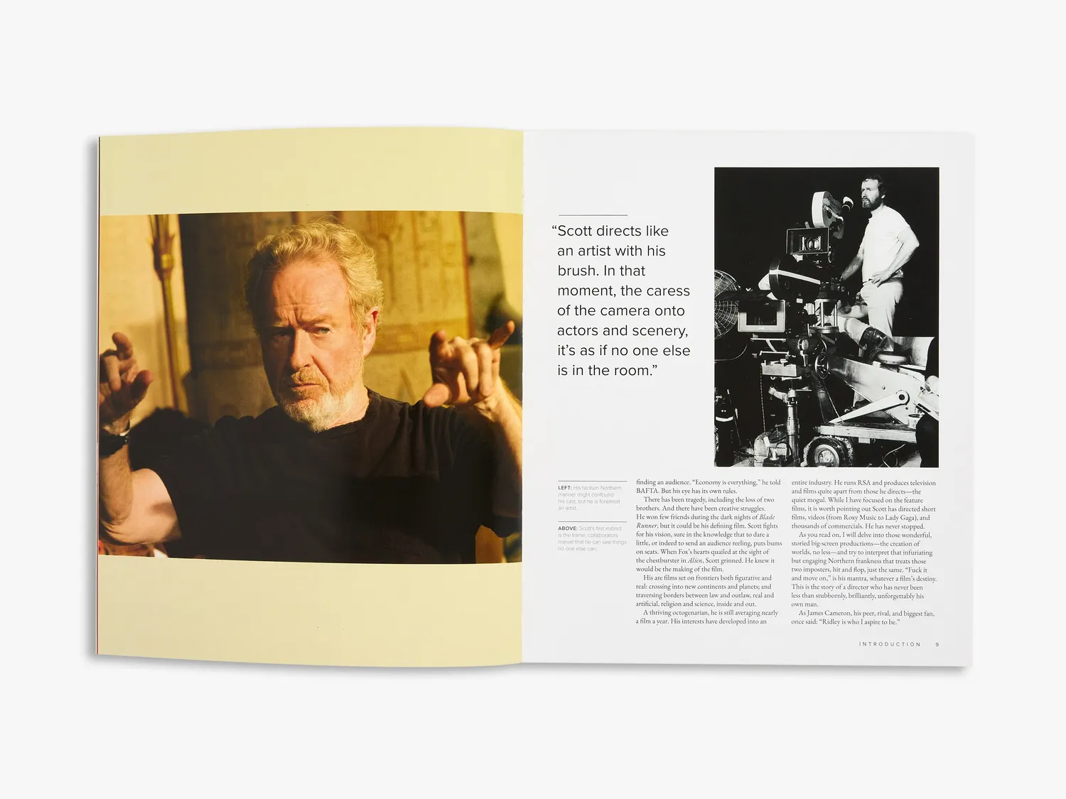 Thames & Hudson Ridley Scott: A Retrospective bog film