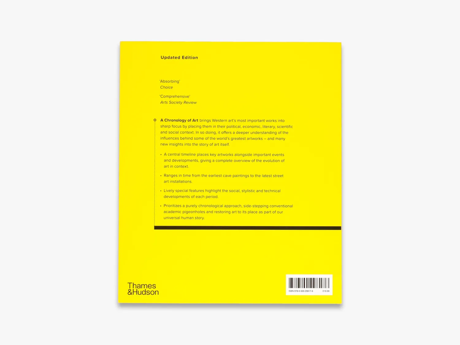 Thames & Hudson A Chronology of Art kunstbog illustreret