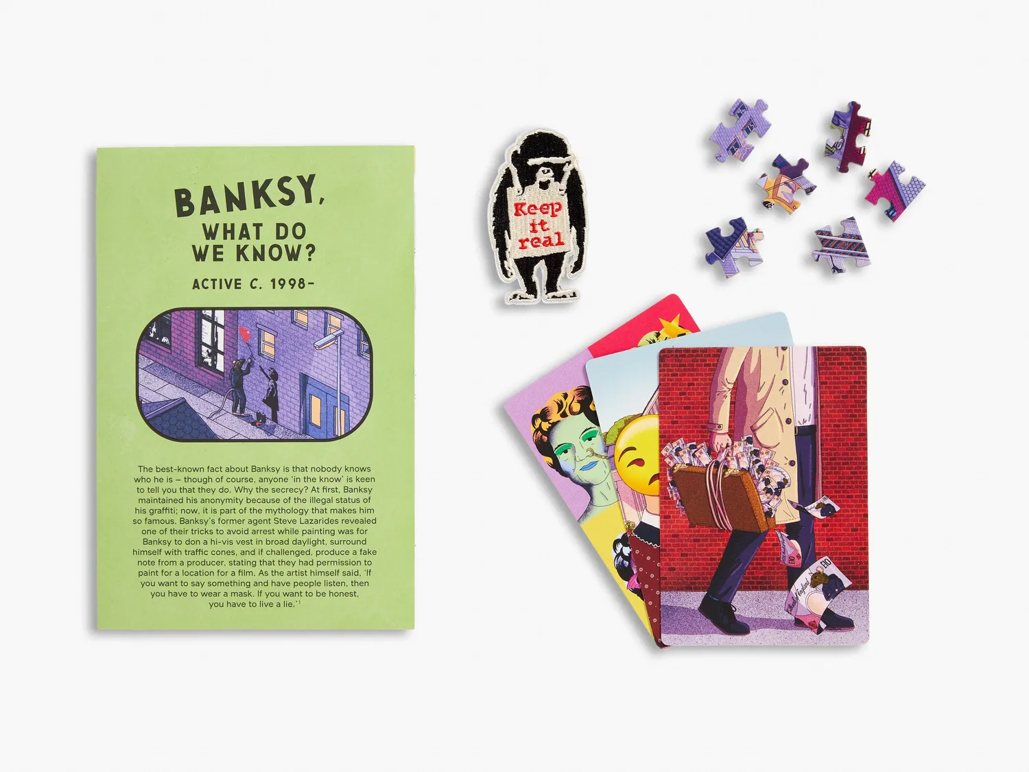 Thames & Hudson The Artist Box Banksy æske puslespil