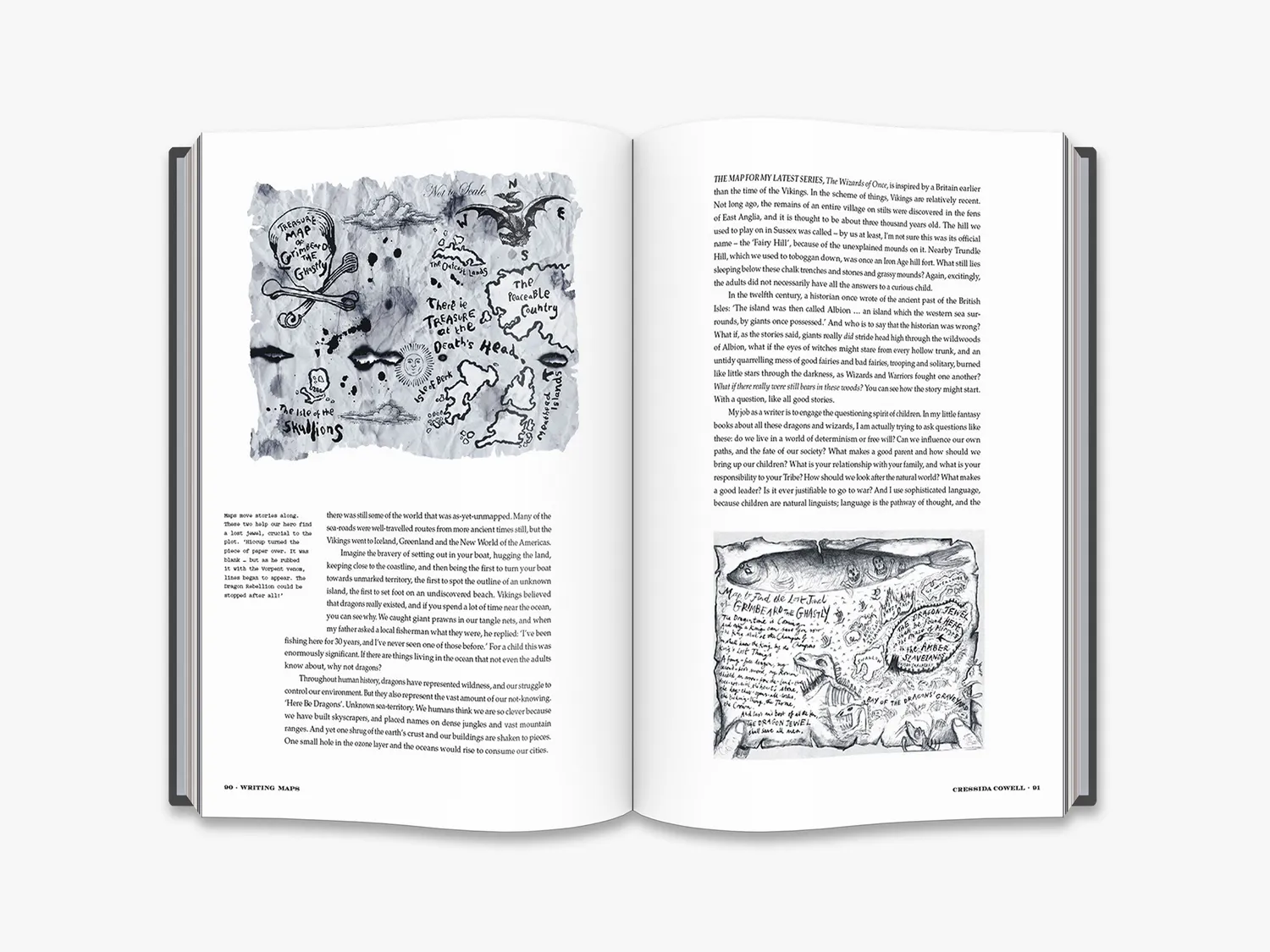Thames & Hudson The Writer's Map bog om litterære kort