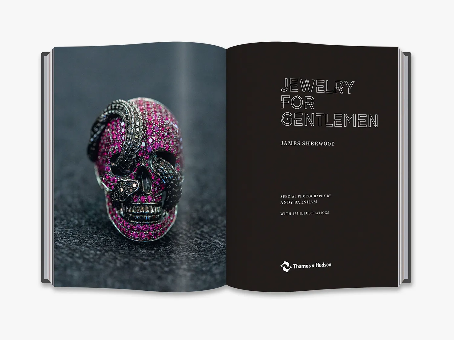 Thames & Hudson Sherwood Jewelry for Gentlemen bog smykker
