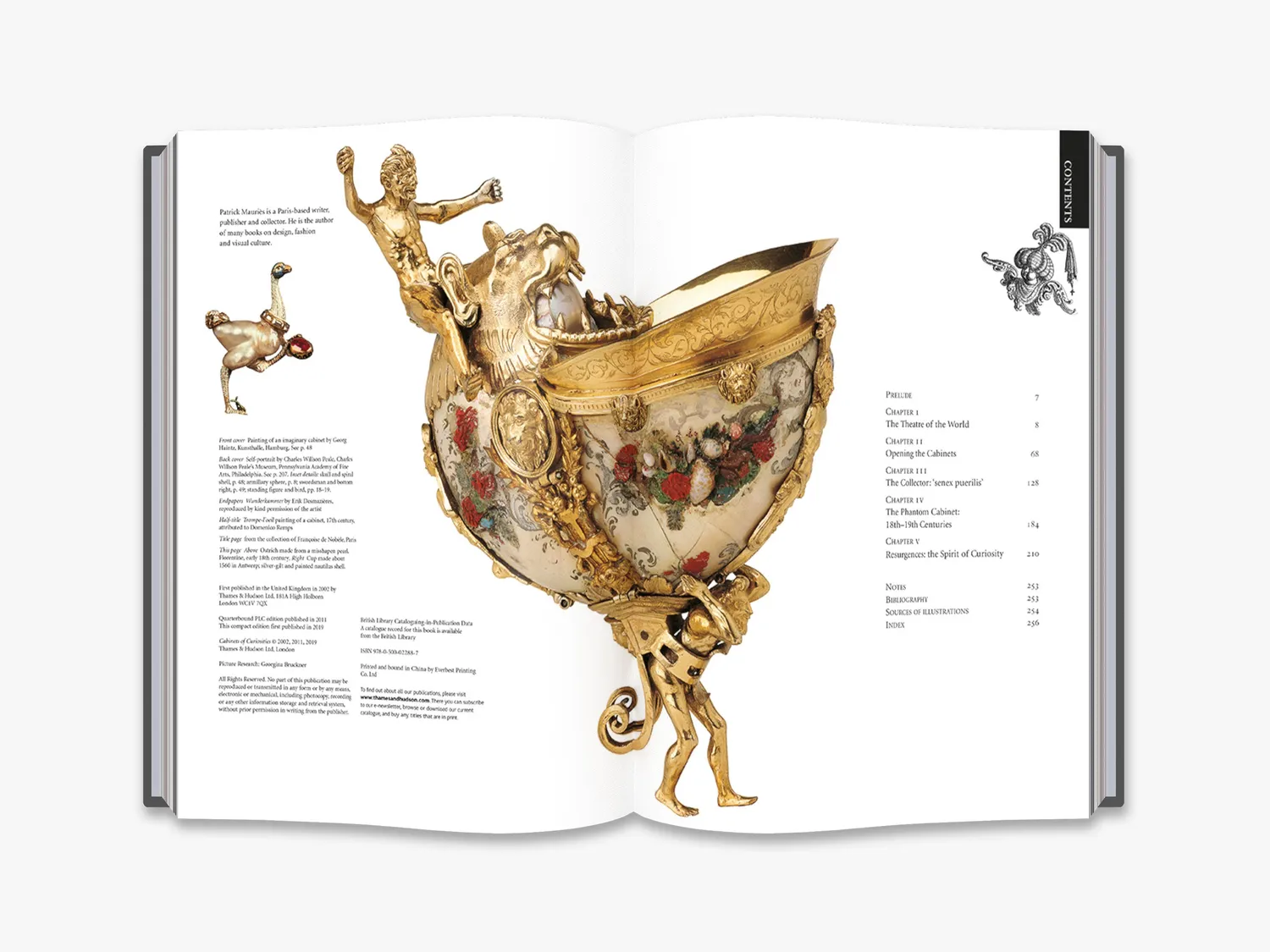 Thames & Hudson Cabinets of Curiosities bog illustreret historie