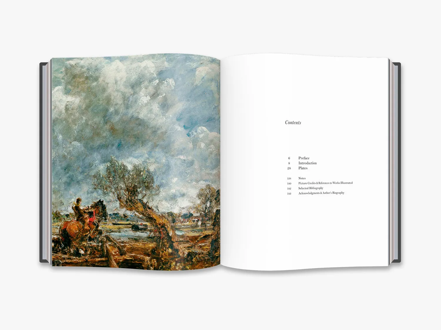 Thames & Hudson Constable's Skies kunstbog skyer