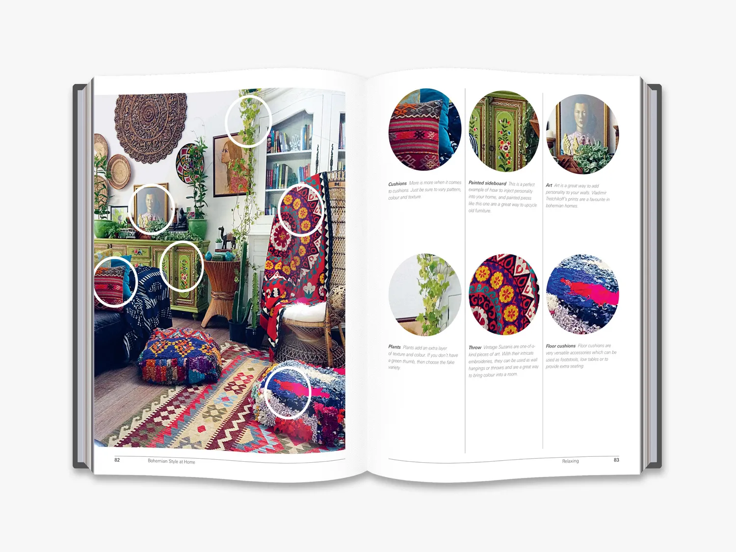 Thames & Hudson Bohemian Style at Home boligbog boho