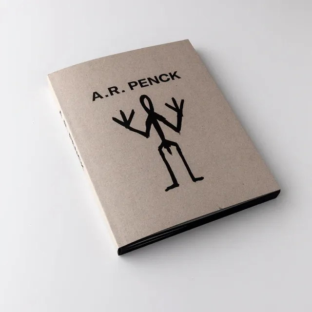 Museum Jorn A.R. Penck udstillingskatalog tosproget illustreret