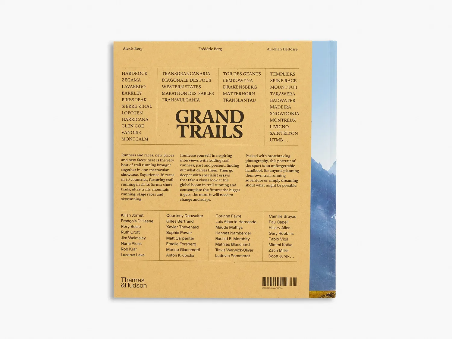 Thames & Hudson Grand Trails løbebog om trailløb