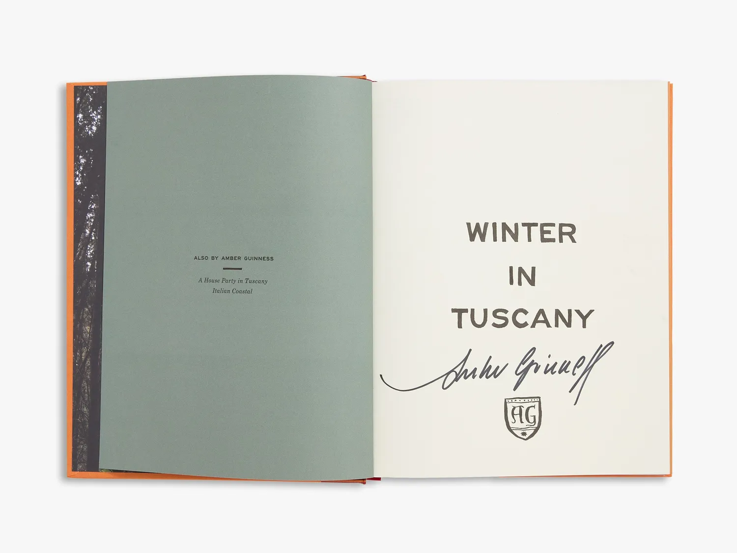 Thames & Hudson Winter in Tuscany kogebog signeret