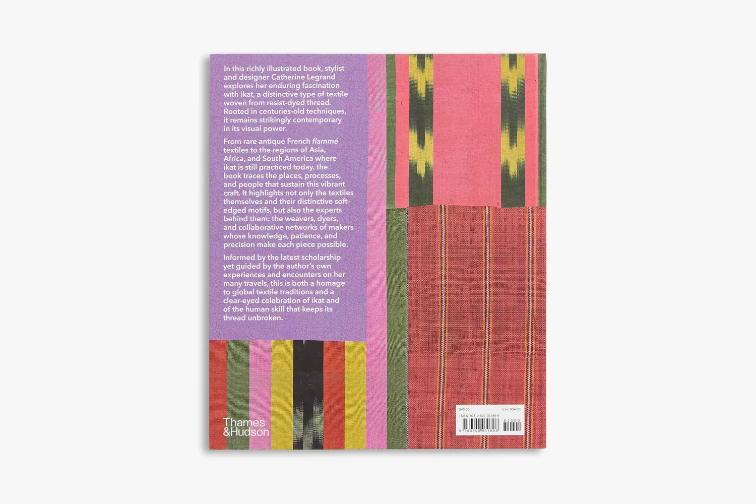 Thames & Hudson Ikat bog tekstiler vævning