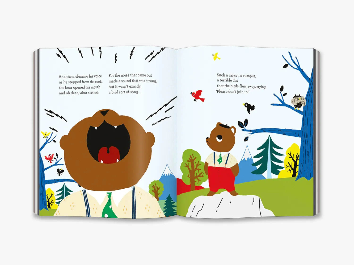 Thames & Hudson A Song for Bear billedbog på engelsk