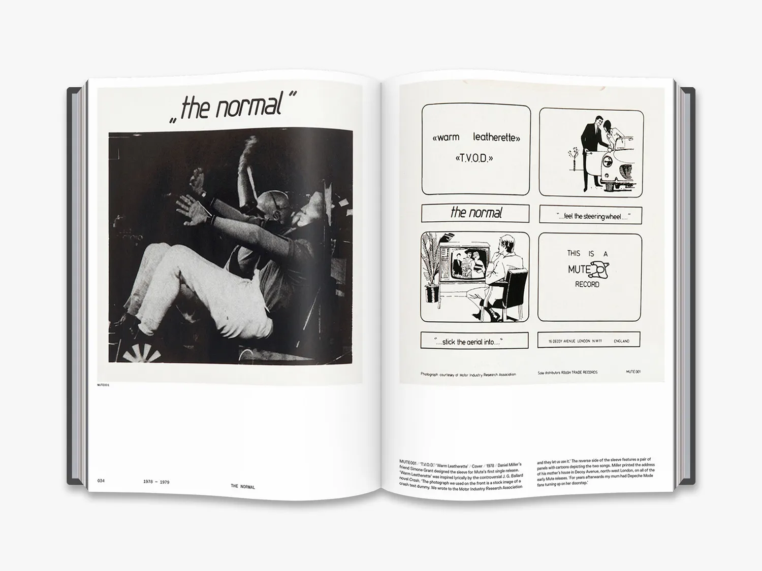 Thames & Hudson Mute musikbog om Mute Records