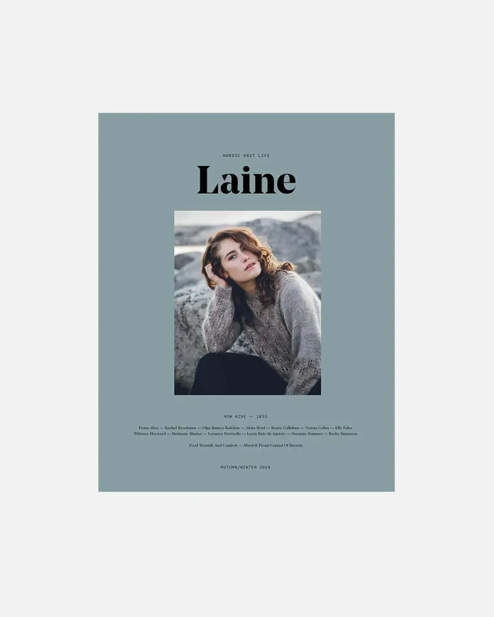 Laine Magazine Issue 9 strikkemagasin engelsk efterår