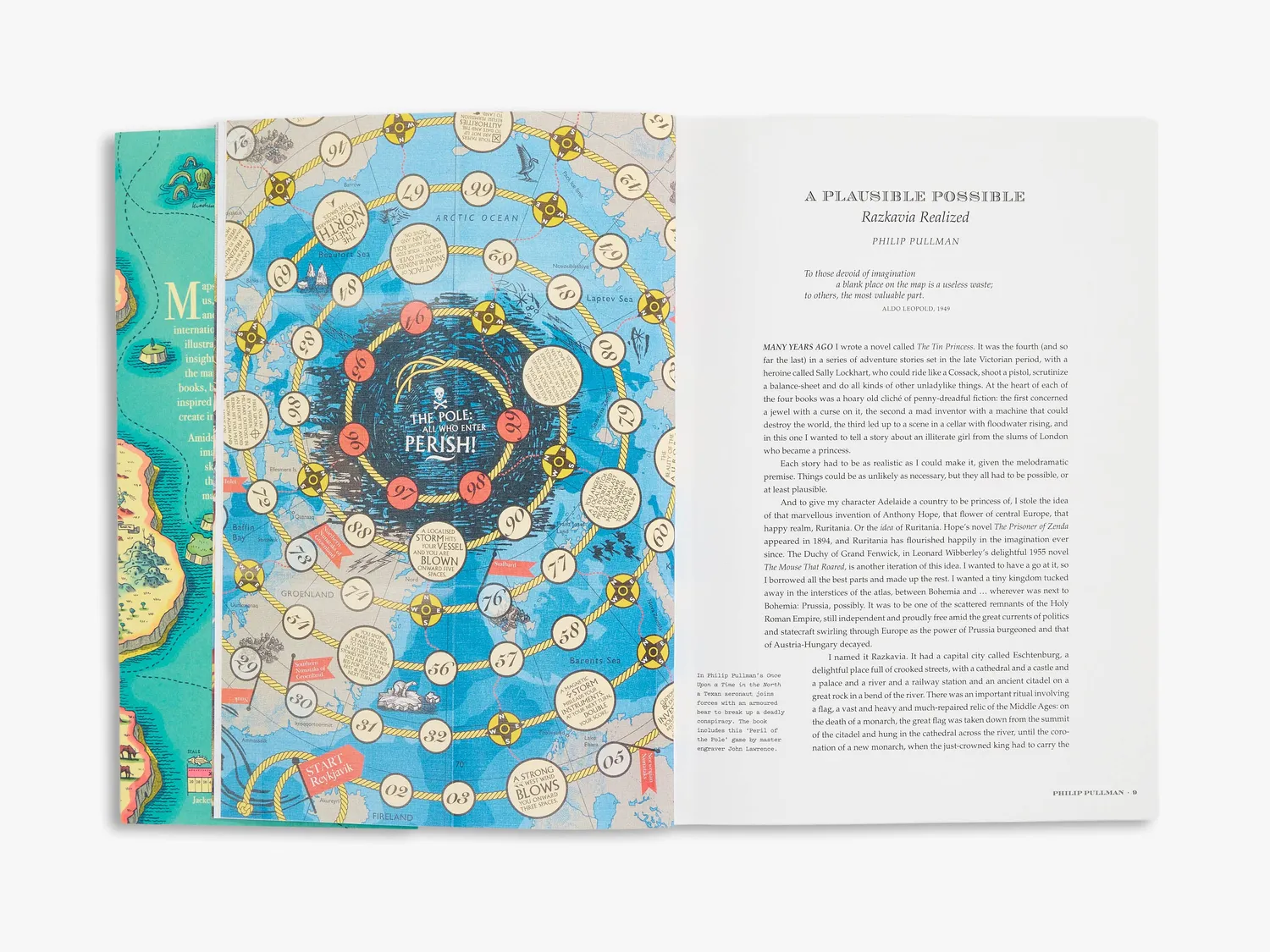 Thames & Hudson The Writer's Map bog kort og litteratur