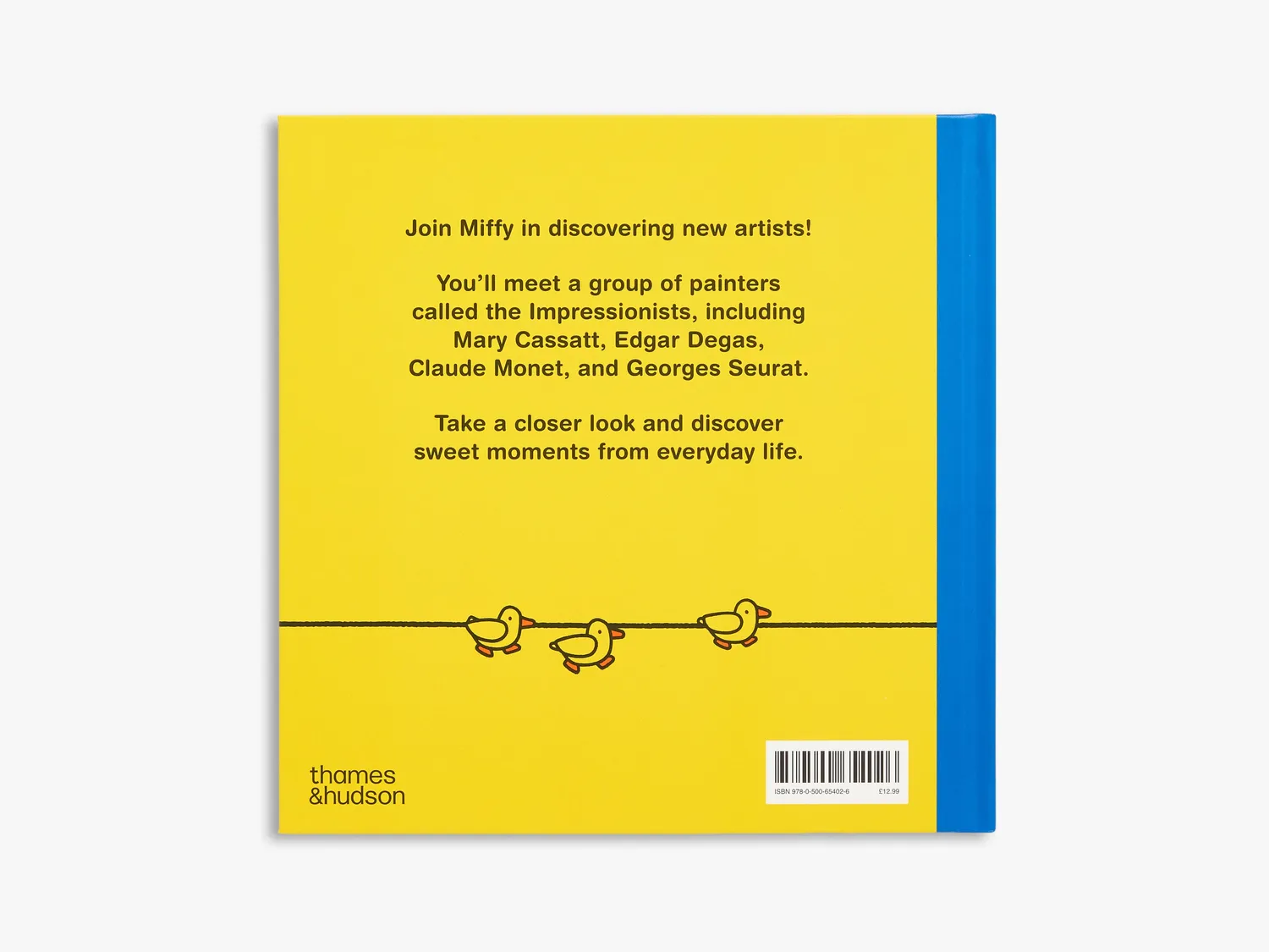 Thames & Hudson Miffy and the Impressionists børnebog