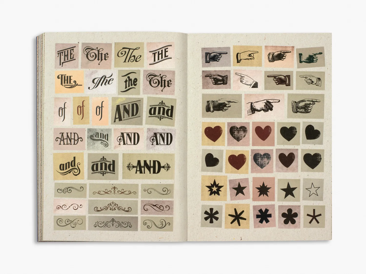 Thames & Hudson Ye Olde Ransom Note klistermærkebog