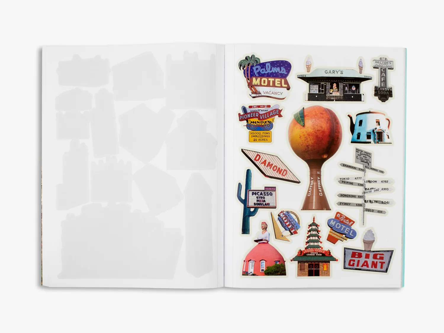 Thames & Hudson Cut Up This Book Wonderland aktivitetsbog collage
