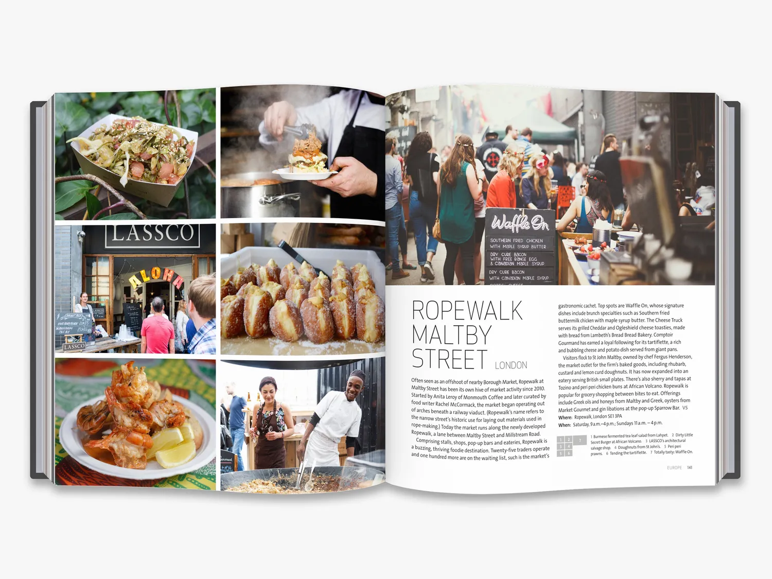 Thames & Hudson The World Atlas of Street Food kogebog illustreret