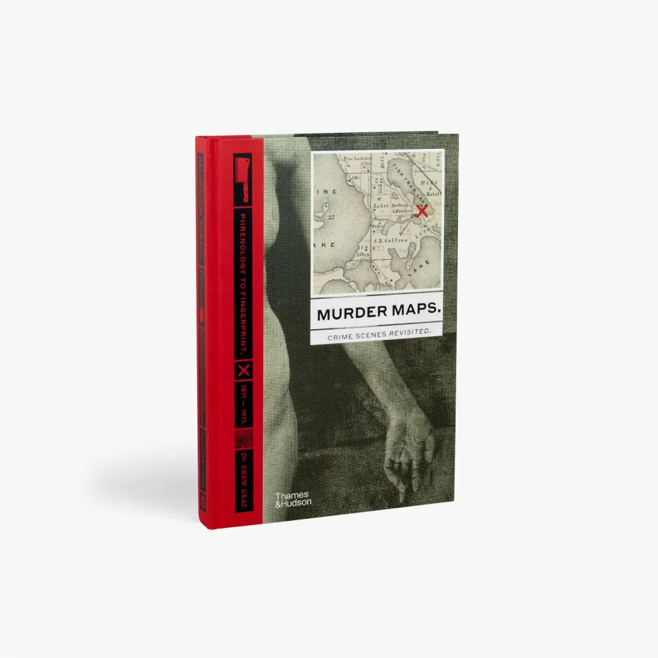 Thames & Hudson Murder Maps bog true crime 1800-tallet
