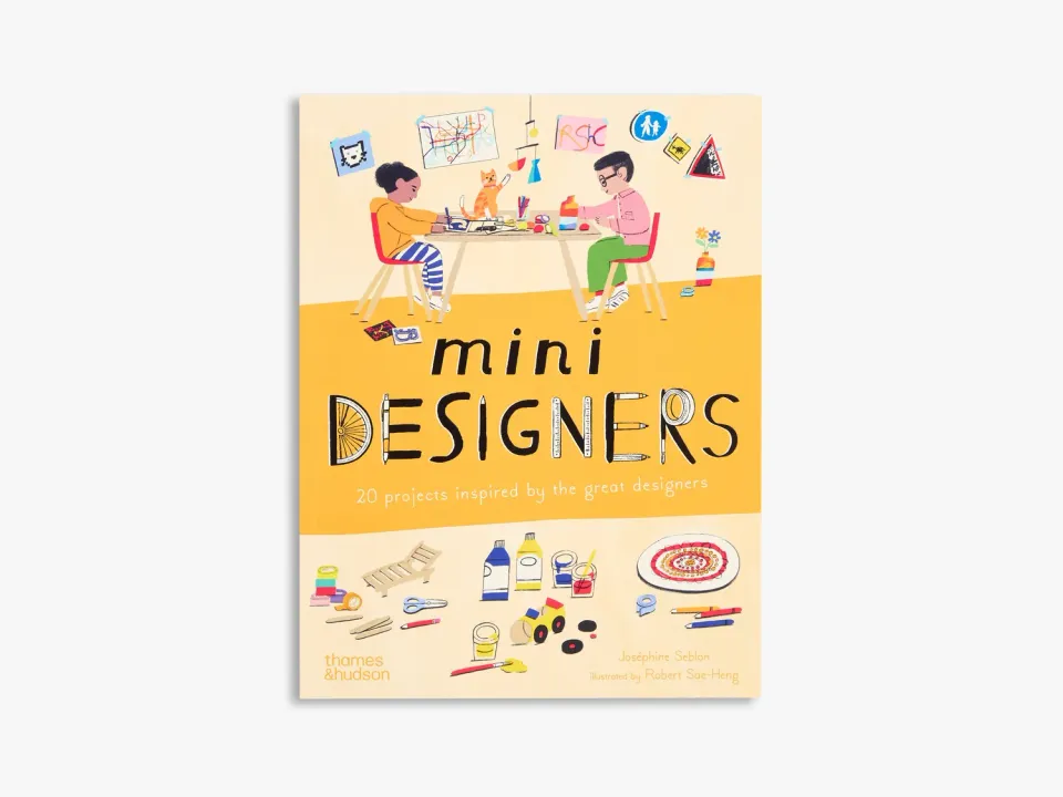 Thames & Hudson Mini Designers Mini Artists aktivitetsbog