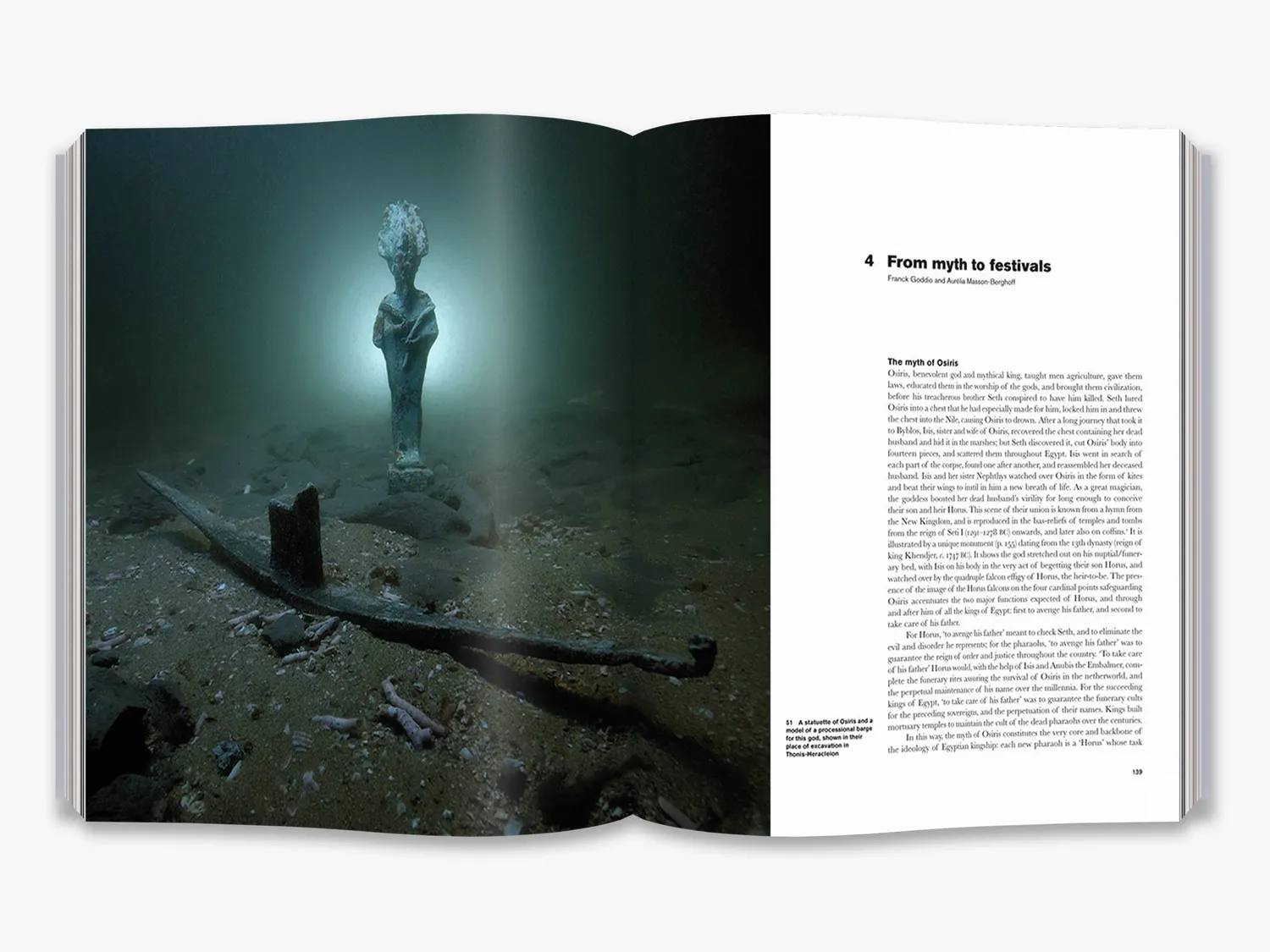 Thames & Hudson Sunken Cities bog Egypten oldtid