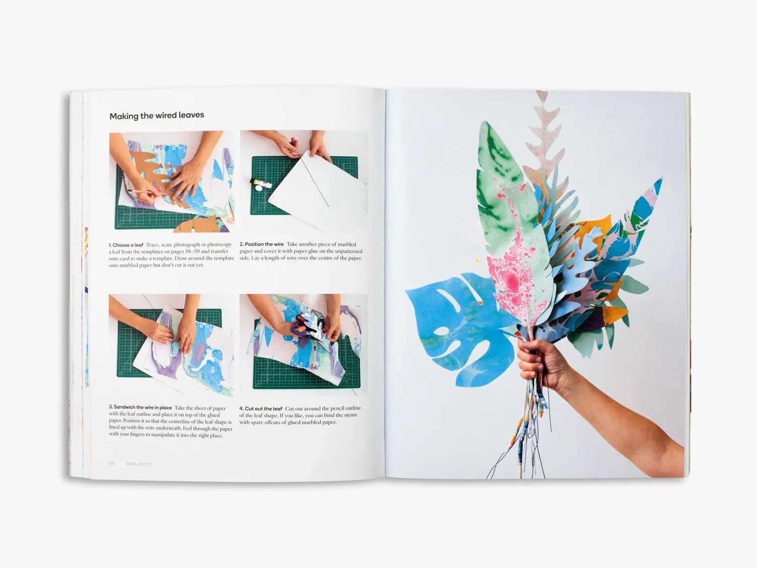Thames & Hudson Paper Marbling bog marmorering