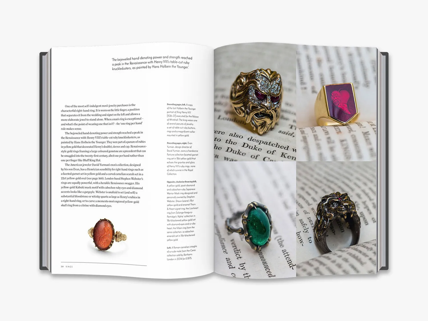 Thames & Hudson Sherwood Jewelry for Gentlemen bog smykker