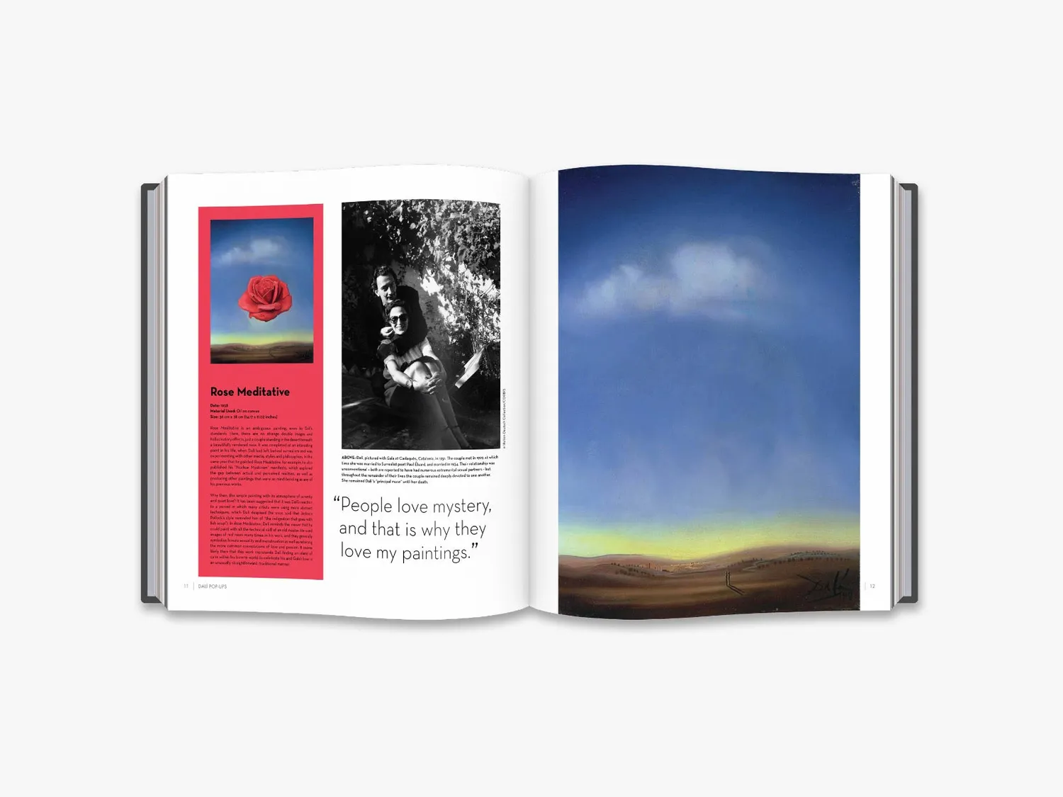 Thames & Hudson Dalí Pop-Ups gavebog 7 motiver
