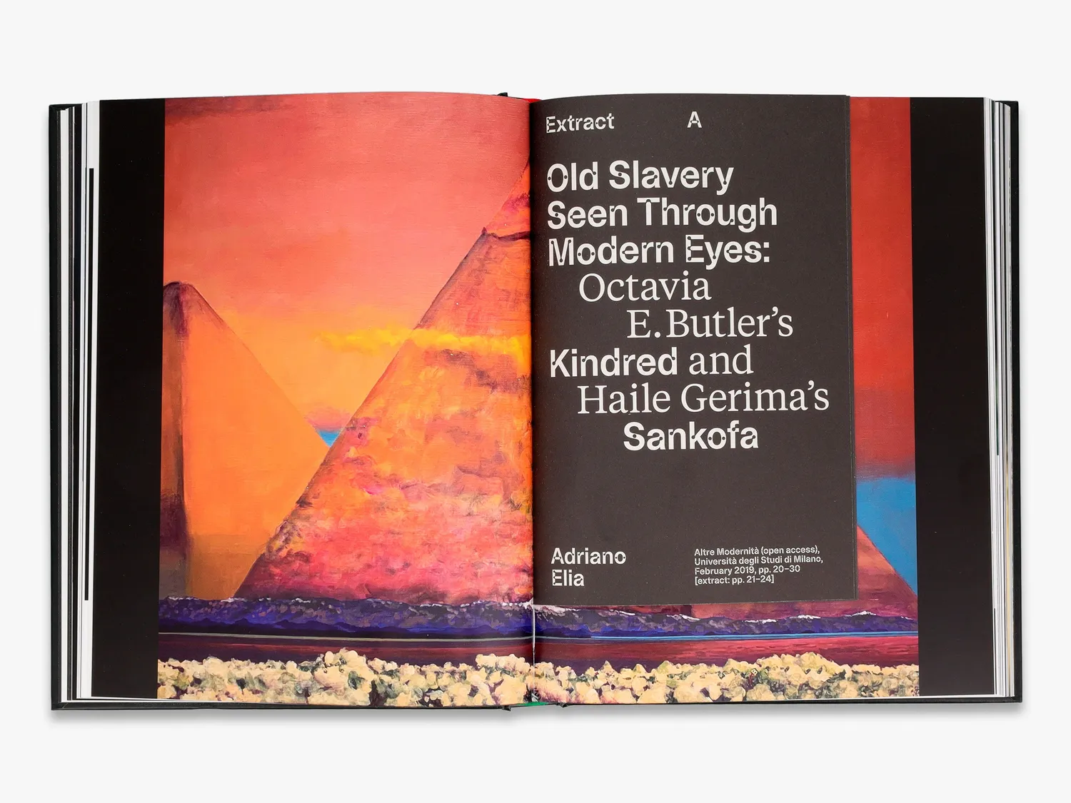 Thames & Hudson In the Black Fantastic fagbog sort kultur