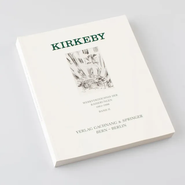 Museum Jorn Per Kirkeby Werkverzeichnis Radierungen 1983-1998 bog bind 2