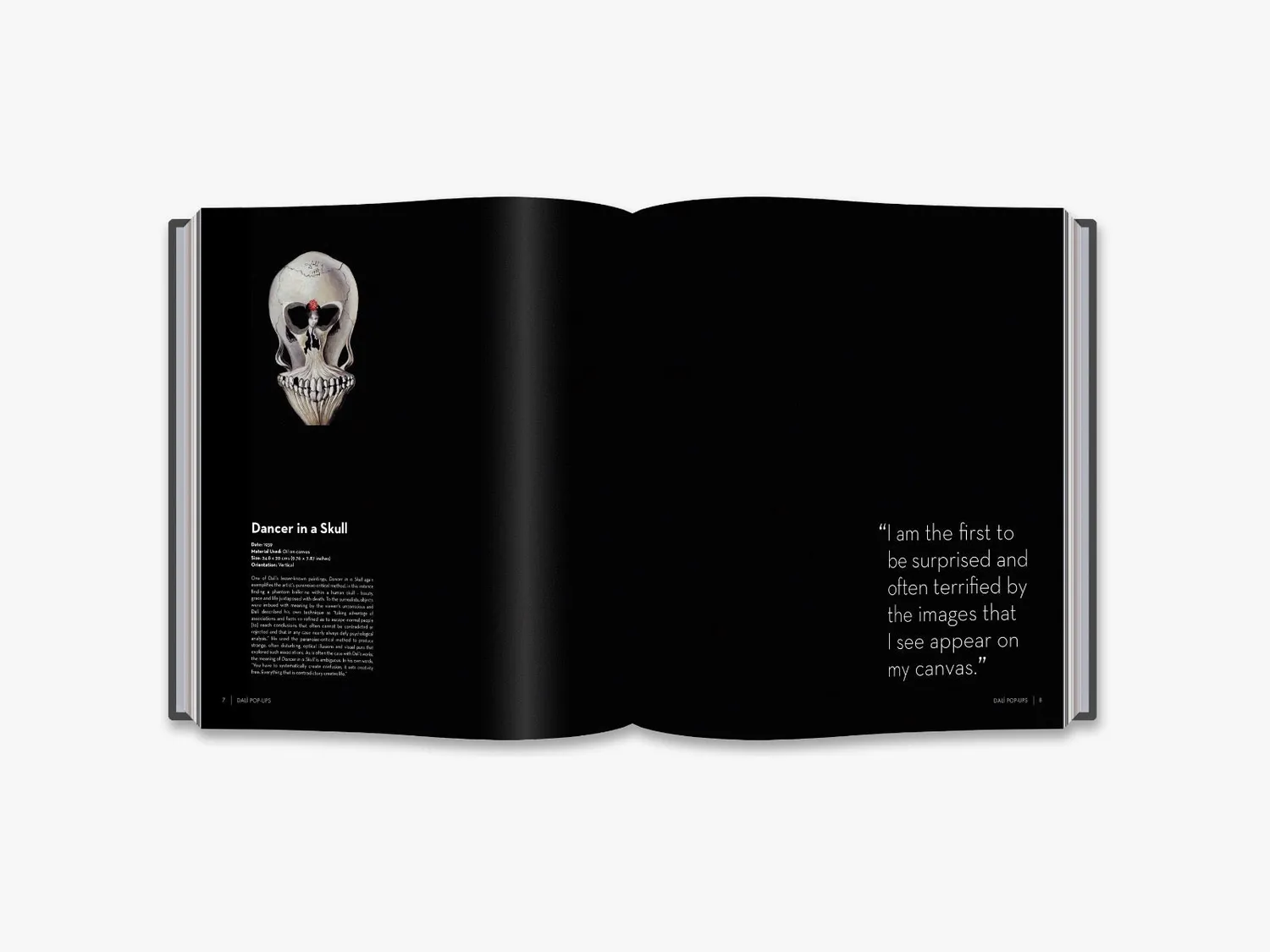 Thames & Hudson Dalí Pop-Ups gavebog 7 motiver