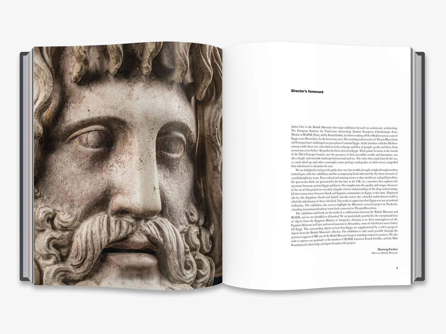 Thames & Hudson Sunken Cities fagbog om Egypten