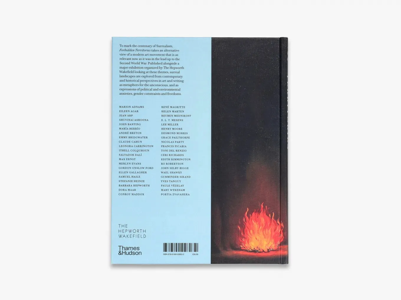 Thames & Hudson Forbidden Territories kunstbog om surrealisme
