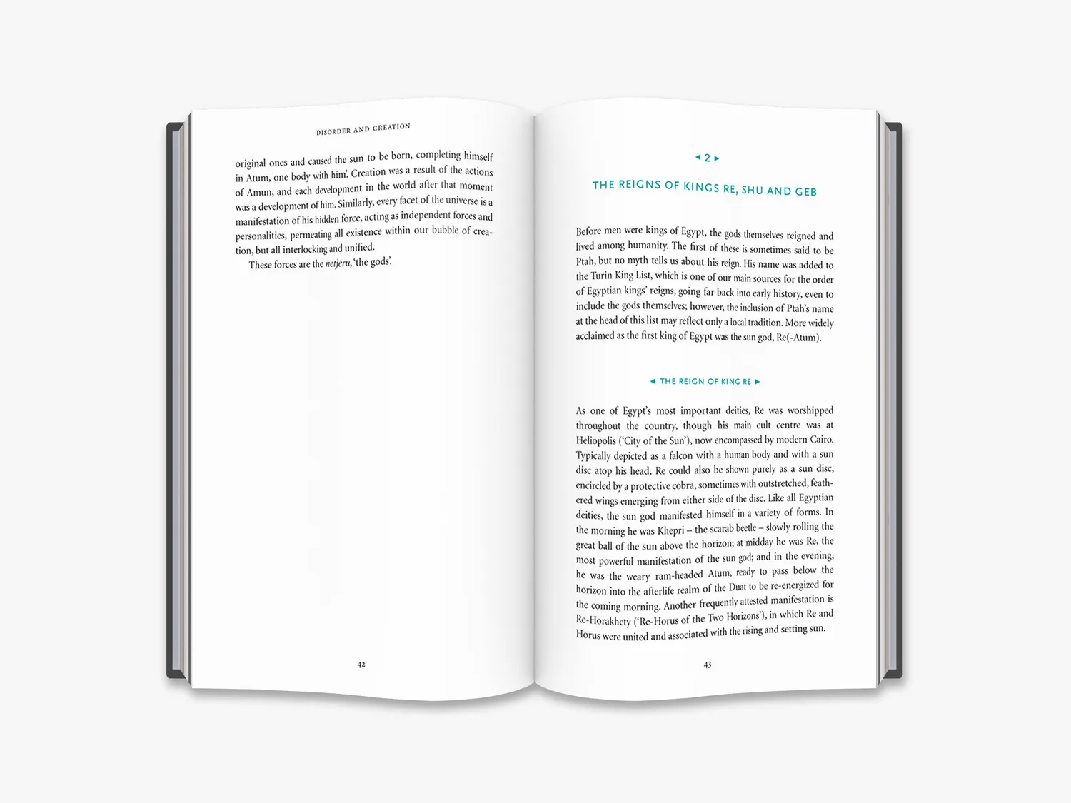 Thames & Hudson Myths The Egyptian Myths fagbog