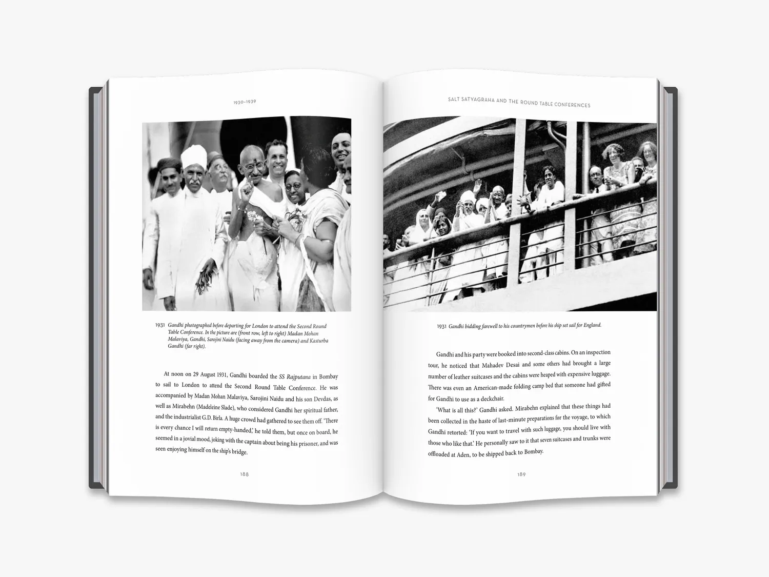 Thames & Hudson Gandhi bog illustreret biografi