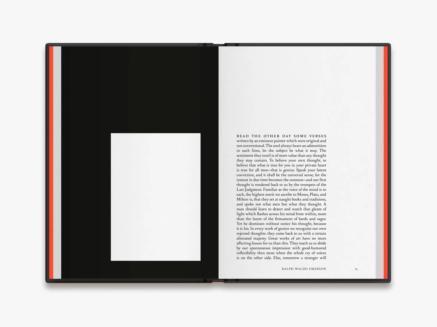 Thames & Hudson Self-Reliance filosofibog essays