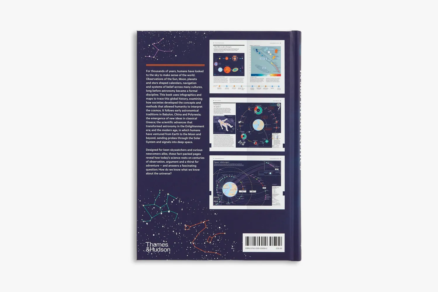 Thames & Hudson A History of the Sky in 300 Infographics fagbog illustreret