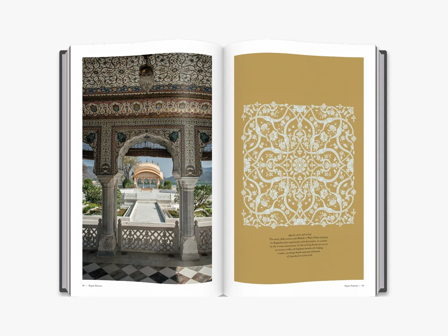 Thames & Hudson Floral Patterns of India mønsterbog indbundet