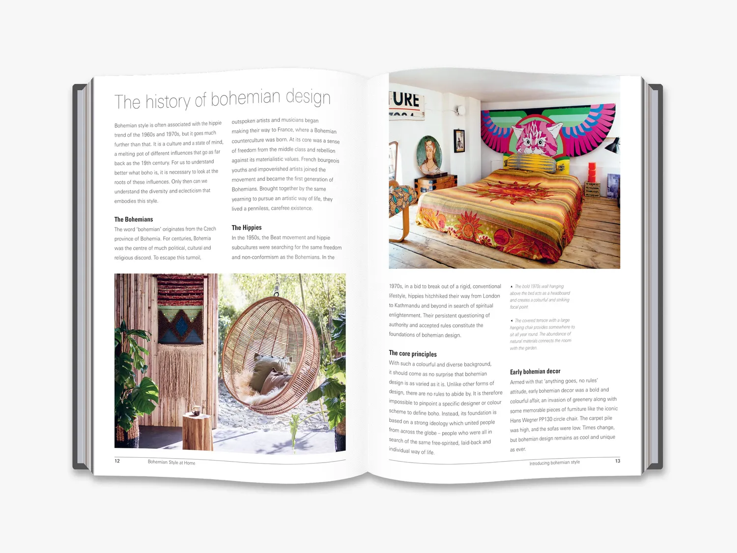 Thames & Hudson Bohemian Style at Home boligbog boho