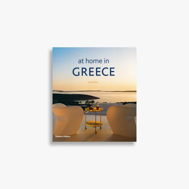 Thames & Hudson At Home in Greece bog illustreret