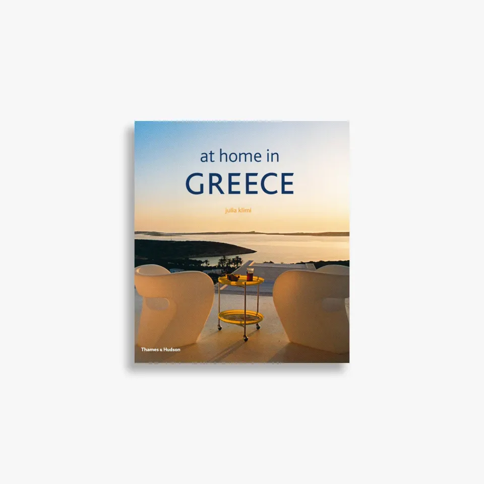 Thames & Hudson At Home in Greece bog illustreret