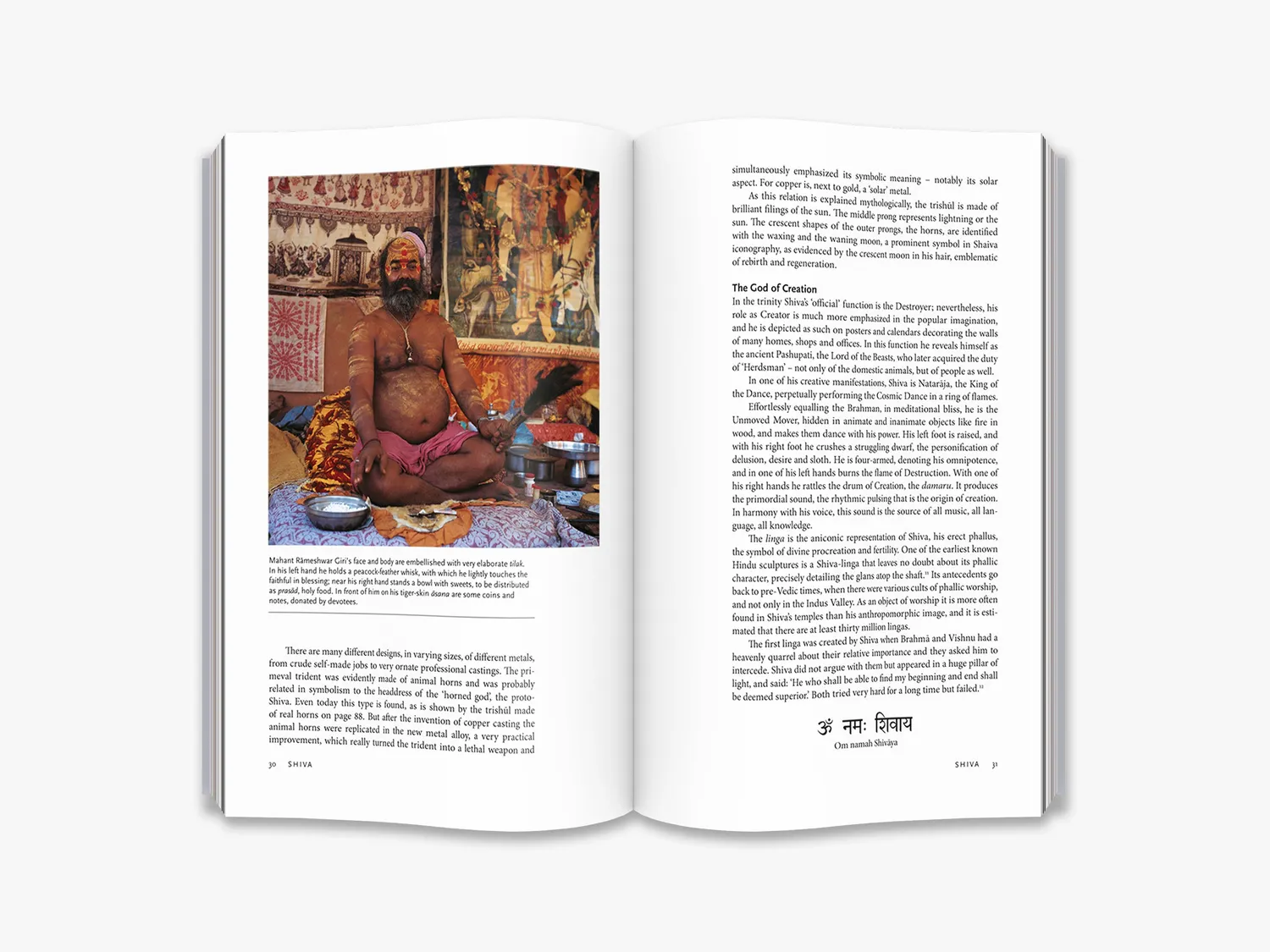 Thames & Hudson Sadhus fagbog Indien foto
