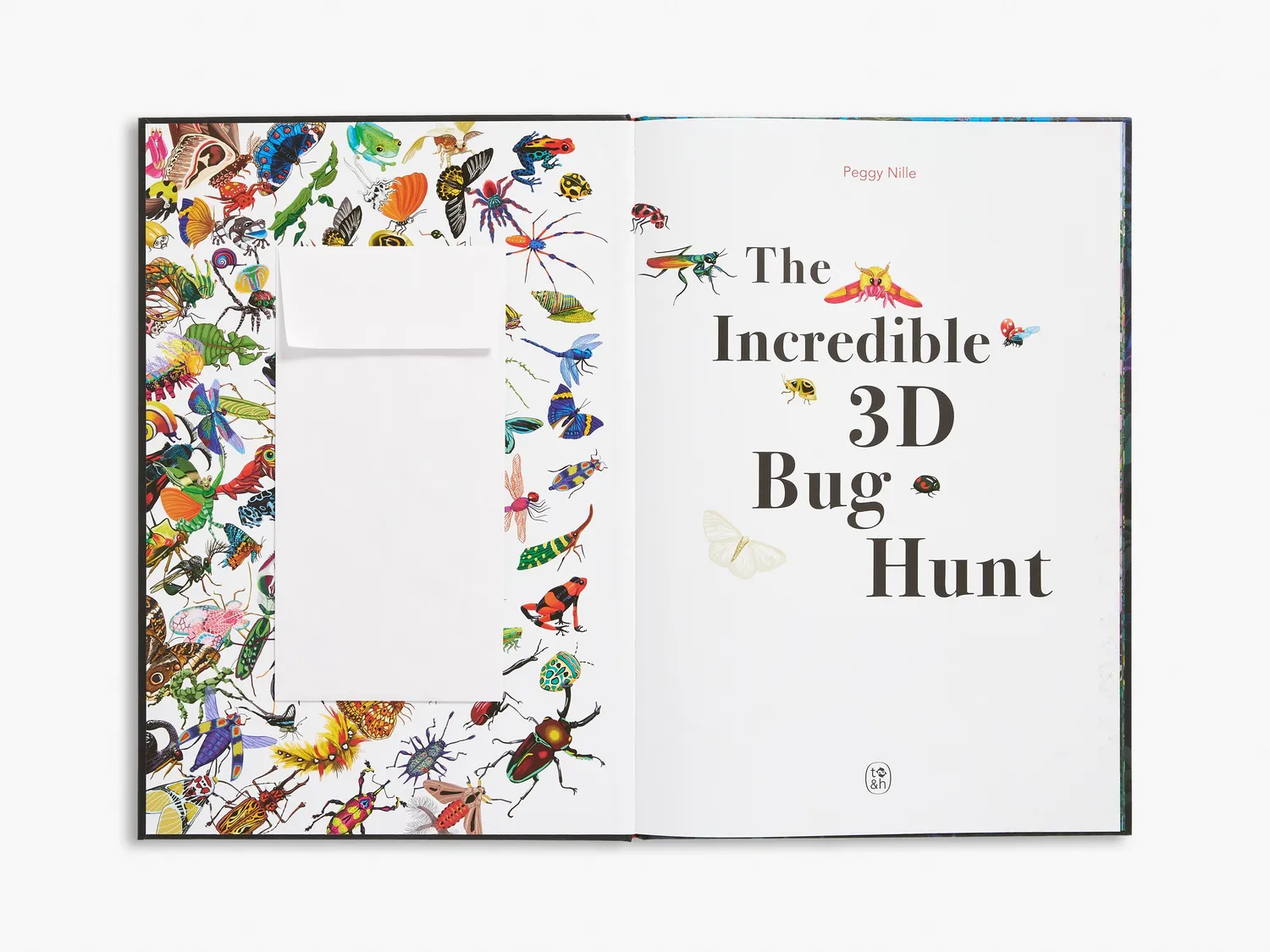 Thames & Hudson The Incredible 3D Bug Hunt børnebog med 3D-briller