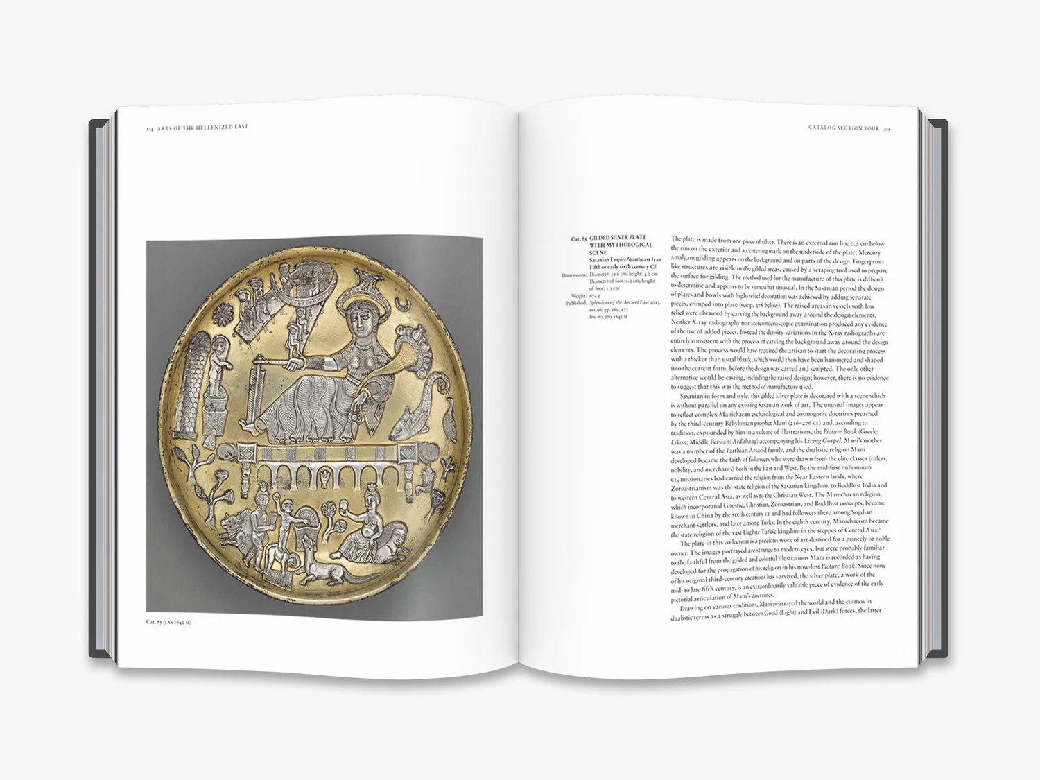 Thames & Hudson Arts of the Hellenized East bog sølvarbejde