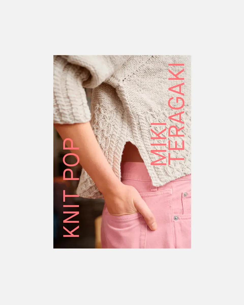Laine Knit Pop strikkebog paperback farvestrik