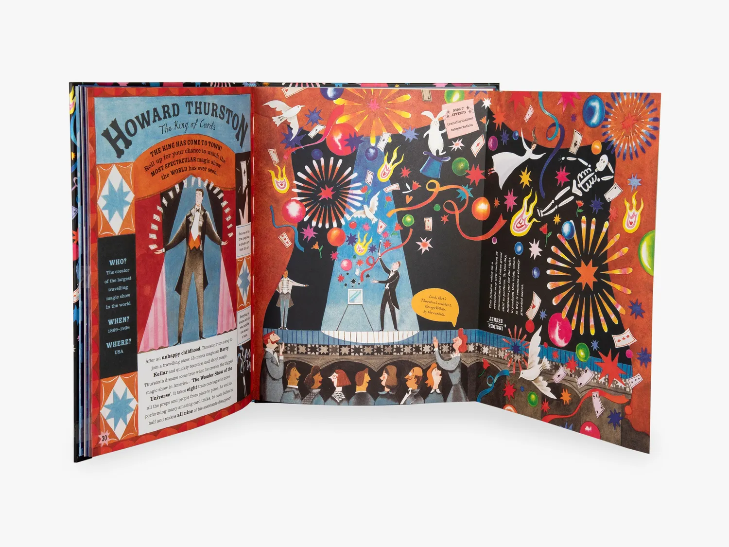 Thames & Hudson Marvellous Magicians børnebog signeret udgave